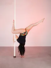 Butterfly handstand