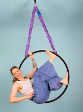 Aerialhoop  Man in the moon