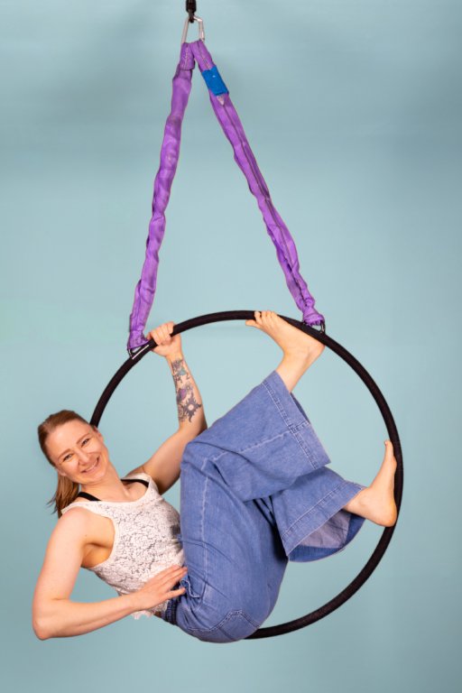 Aerialhoop Man in the moon